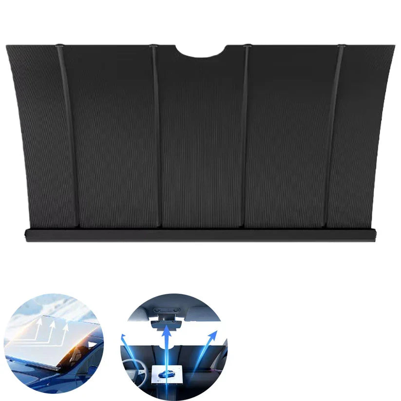 Tesla Model Y Motorized Windshield Sunshade